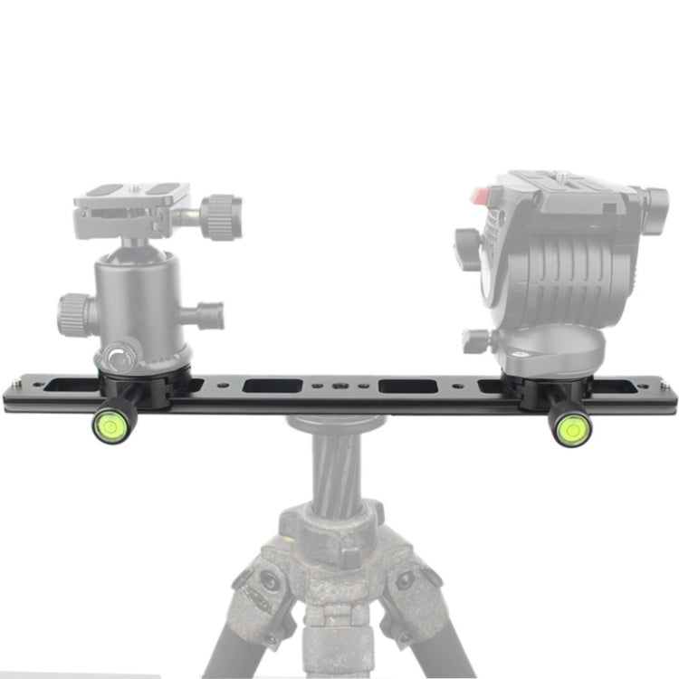 Double Camera Bracket Arca Swiss Quick Release Plate, Movable Base, PU240, PU360