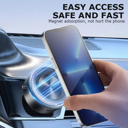 AIMITE M8 Car Phone Holder Vacuum Suction Cup Strong Magnetic Support Bracket