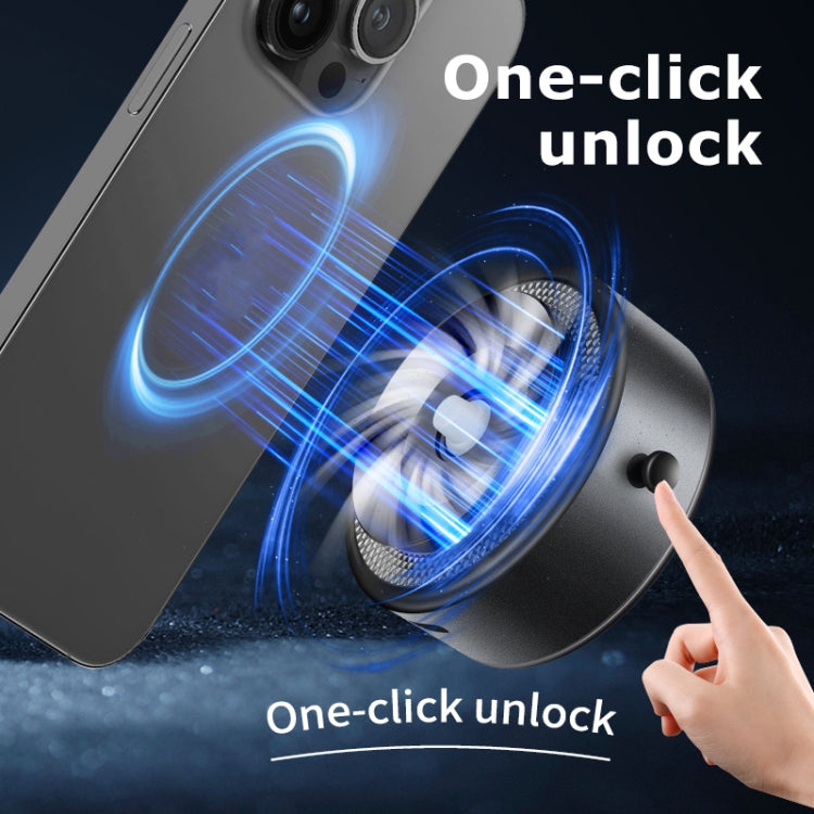 AIMITE M8 Car Phone Holder Vacuum Suction Cup Strong Magnetic Support Bracket