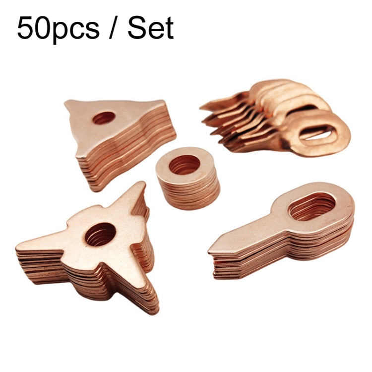 Car Sheet Metal Repair Shaper Gasket Repair Tool Accessories, 50pcs / Set