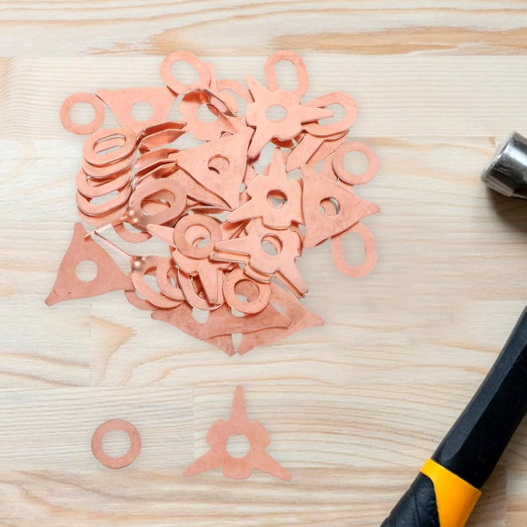 Car Sheet Metal Repair Shaper Gasket Repair Tool Accessories, 50pcs / Set