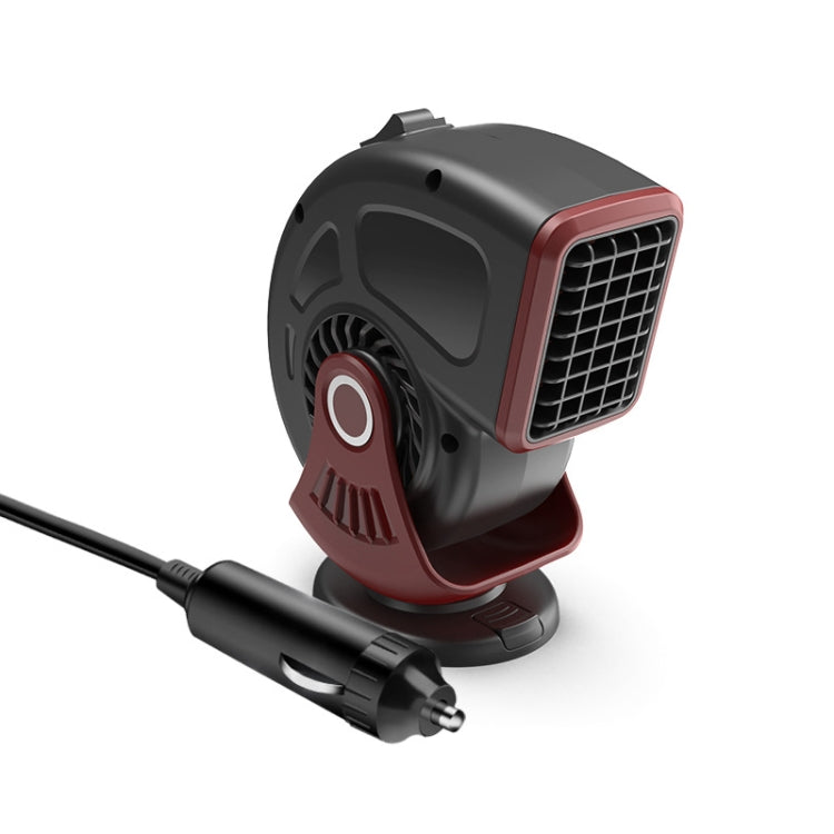 Portable Car Heater Small Fan Defogger, 12V Black, 12V Red, 24V Black, 24V Red