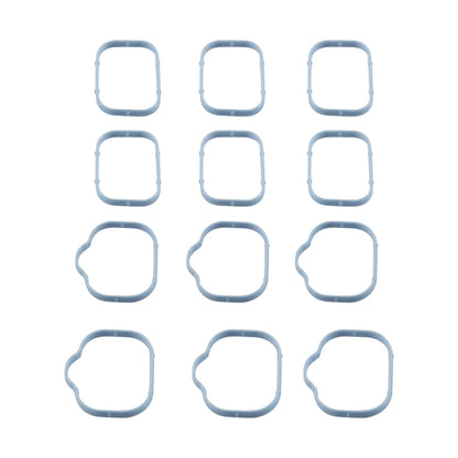 12pcs /Set Automotive Intake Manifold Gaskets For JEEP / Dodge / Chrysler, Light Blue