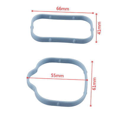 12pcs /Set Automotive Intake Manifold Gaskets For JEEP / Dodge / Chrysler, Light Blue