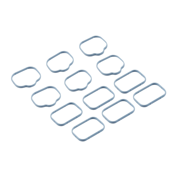 12pcs /Set Automotive Intake Manifold Gaskets For JEEP / Dodge / Chrysler, Light Blue