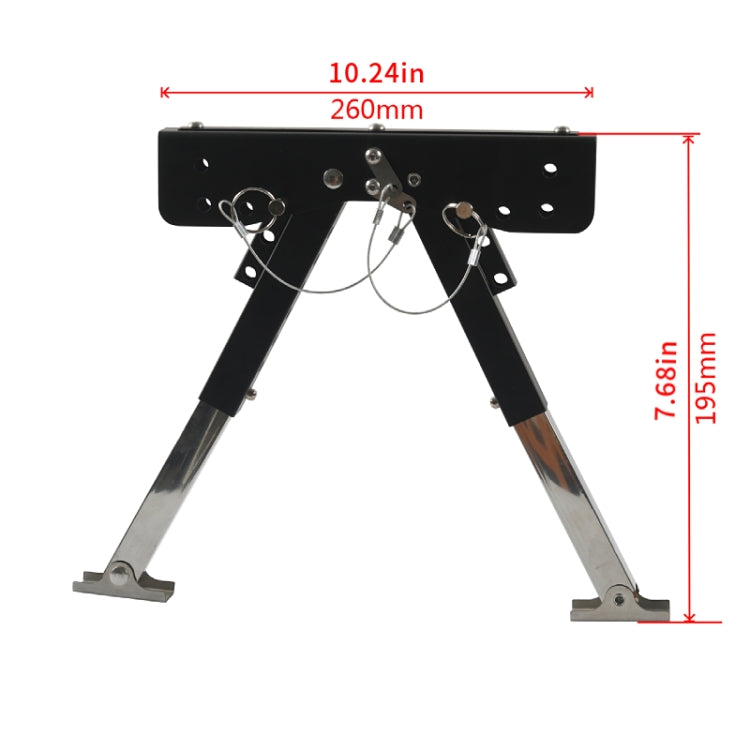 RV Step Board Bracket Folding Foot Stabilizer Jack