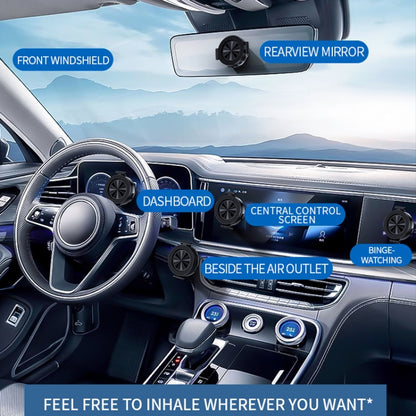 AIMITE C2 Car Vacuum Suction Cup Magnetic Three Axis Linkage Rotatable Cell Phone Holder