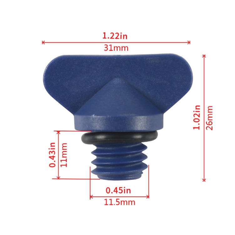 Manifold Engine Block Drain Plug With Gasket For Mercruiser