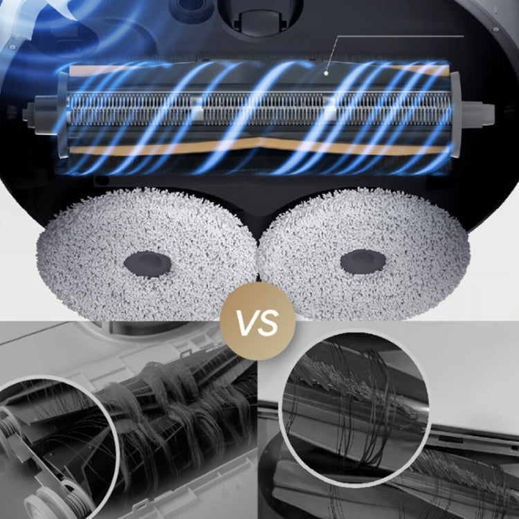 For Dreame S40 Pro Ultra / S40 Sweeping Robot Replacement Parts, Side Brush, 2pcs Filter, Roller Brush, Rag, Dust Bag
