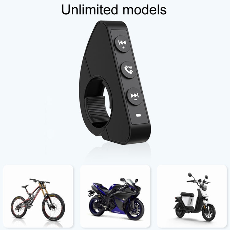 Q15 Motorcycle Riding Wireless Bluetooth Handlebar Control Phone Button Remote Controller