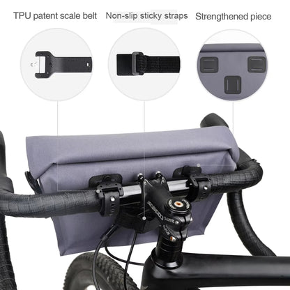 Rhinowalk X20997 4L Fully Waterproof Multifunctional Bicycle Handlebar Bag Cycling Bag
