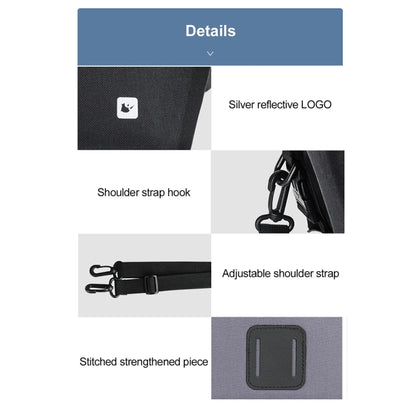 Rhinowalk X20997 4L Fully Waterproof Multifunctional Bicycle Handlebar Bag Cycling Bag