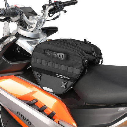 Rhinowalk MTR5001 15L Scooter Front Bag Large Capacity Curved Beam Motorcycle Rear Seat Bag, MTR5001