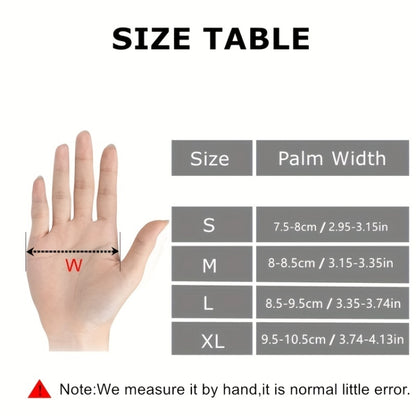 Kyncilor Winter Thermal PU Gloves Touchscreen Windproof Water-Resistant with Anti-Slip Grip, XL