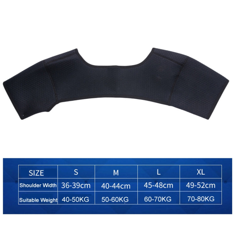 Shoulder Pad Shoulder Warmer Wrap Shock Absorbing Decompression Brace, M, L, XL