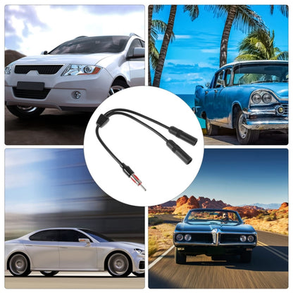 Car GPS Antenna Modification Two Female And One Male Adaptor