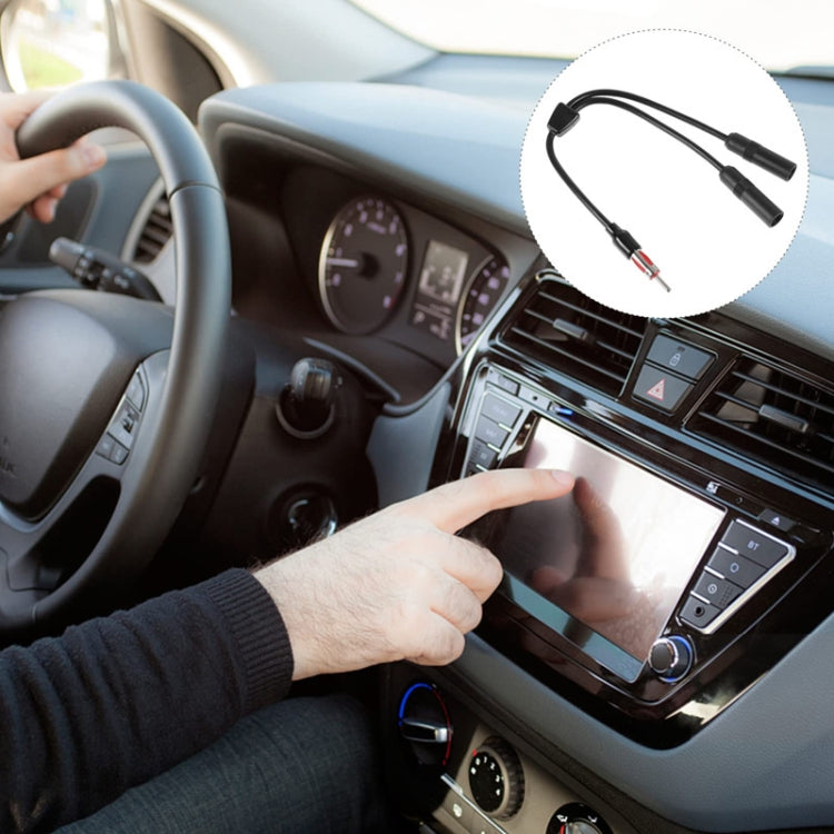 Car GPS Antenna Modification Two Female And One Male Adaptor