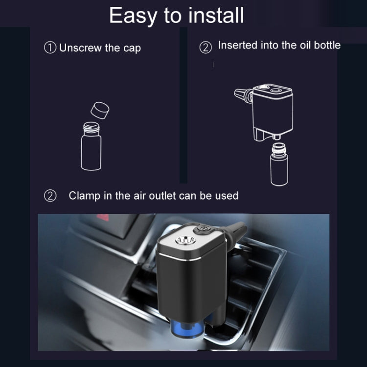 A26 Intelligent Car Air Vent Essential Oil Aromatherapy Diffuser Deodorizing Spray Scent Extender