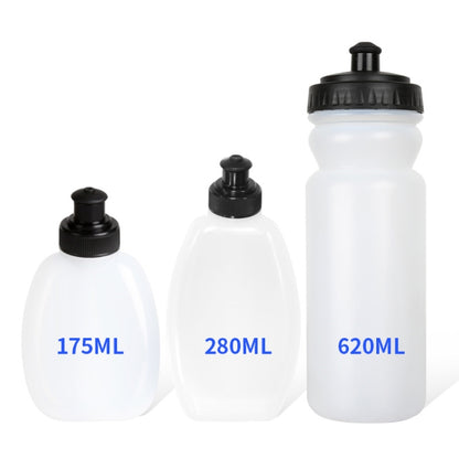 PE Plastic Sports Water Bottle Outdoor Running Waist Pack Small Water Bottle, 175ml, 280ml, 620ml