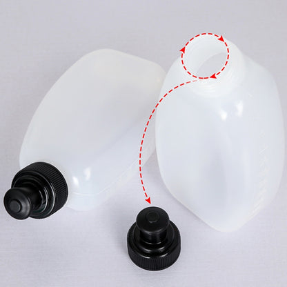 PE Plastic Sports Water Bottle Outdoor Running Waist Pack Small Water Bottle, 175ml, 280ml, 620ml