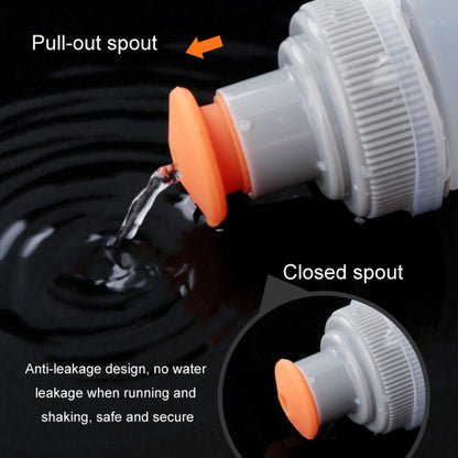 330ml Sports Running Water Bottle Mountain Biking Portable Fitness Large Capacity Curved Water Bottle