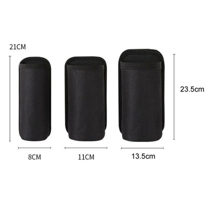 Car Fire Extinguisher Storage Bag Auto Seatback Bag Cup Holder, Small, Large