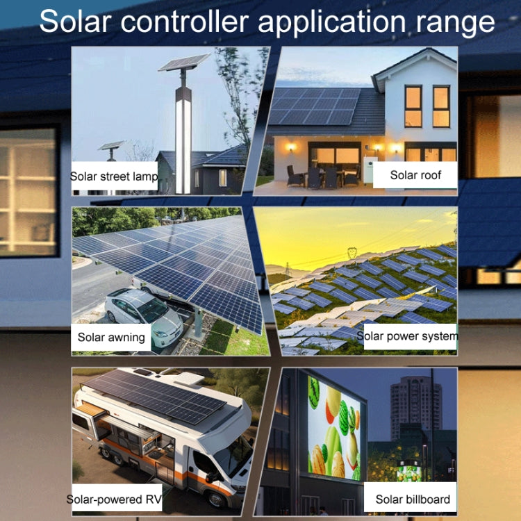 12V-24V 10A WIFI Remote MPPT Home Energy Storage Control System Solar Controller, CM-D10, CM-D20, CM-D30, CM-D40, CM-D50, CM-D60