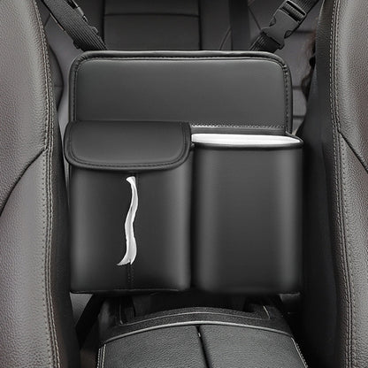 Car Armrest Box Storage Bag Auto Interior Multi-Functional Shelf, No Built-In Bucket, With Built-In Bucket