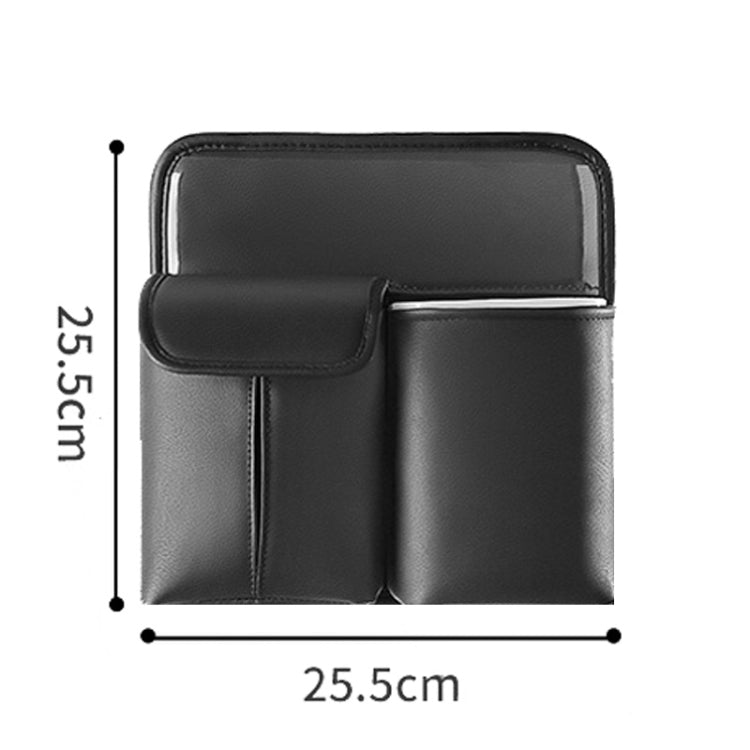 Car Armrest Box Storage Bag Auto Interior Multi-Functional Shelf, No Built-In Bucket, With Built-In Bucket