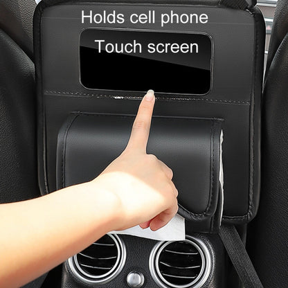 Car Armrest Box Storage Bag Auto Interior Multi-Functional Shelf, No Built-In Bucket, With Built-In Bucket