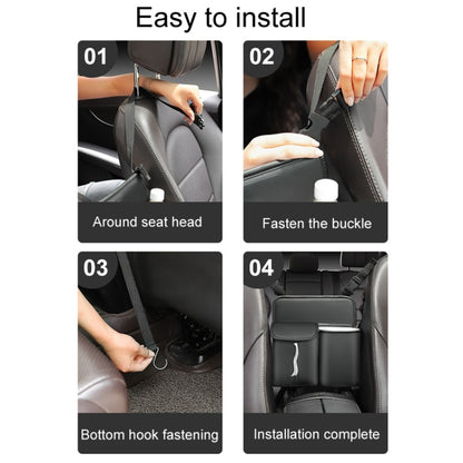 Car Armrest Box Storage Bag Auto Interior Multi-Functional Shelf, No Built-In Bucket, With Built-In Bucket
