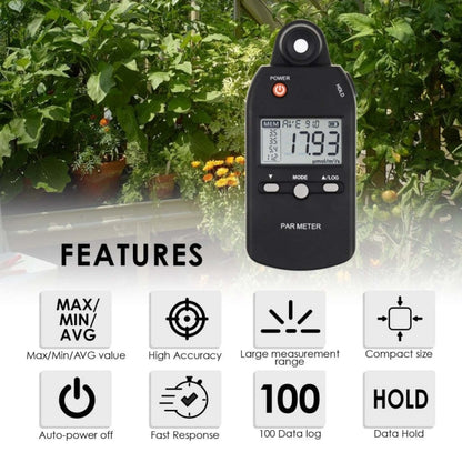 Portable Luminous Flux Visible Light Spectrometer Radiometer