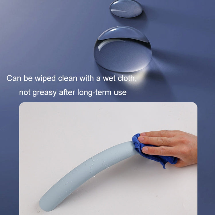 38cm Liquid Silicone Sweat-Absorbing Anti-Skid Car Steering Wheel Cover