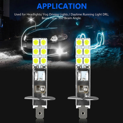 55W Automotive LED Bulbs High Brightness Fog Light, H1, H3