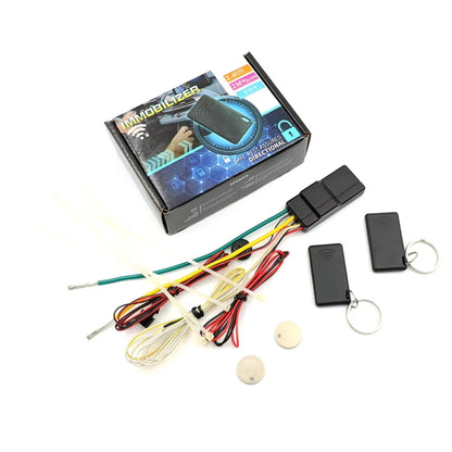 NENGKEE 12V 2.4Ghz Car Smart Lock Anti-Theft Device Immobilizer