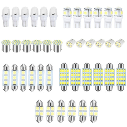 42pcs/Set Car Interior Reading LED Light Combination Set, 42pcs/Set