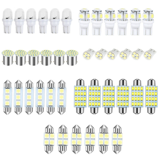 42pcs/Set Car Interior Reading LED Light Combination Set, 42pcs/Set