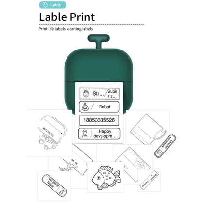 Portable Mini Thermal High Definition Student Wrong Title Photo Printer