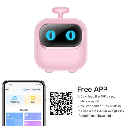 Portable Mini Thermal High Definition Student Wrong Title Photo Printer