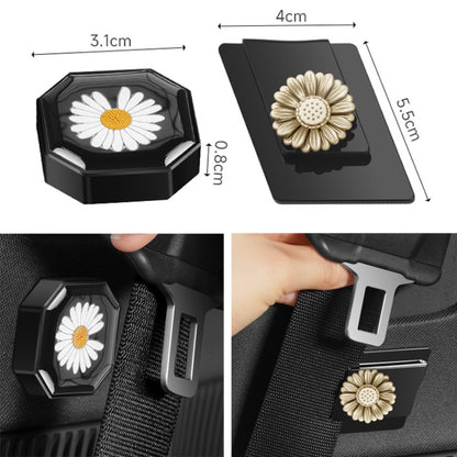 Car Seat Belt Limiter Anti-collision Shaking Abnormal Noise Stabilizer, Magnet Type, Clip Type