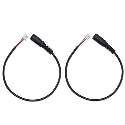 2pcs DC 5.5 X 2.1mm Female To XH2.54 Terminal Motherboard Connection Cable