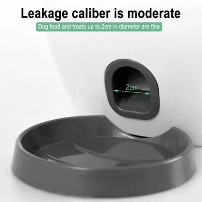 Dog Food Reward Machine Pet Training Intelligent Automatic Food Leaker with Two Balls