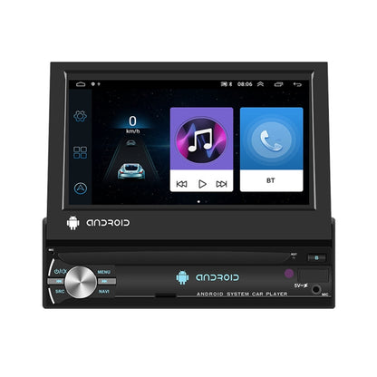 7-Inch Single Din Android 10.0 Carplay Screen With GPS Navigation/Bluetooth/Mirror Link/DVR Input, Standard Edition 1+32G, Standard Edition 2+64G, With 4-light Camera 1+32G, With 4-light Camera 2+64G, With 12-light Camera 1+32G, With 12-light Camera 2+64G