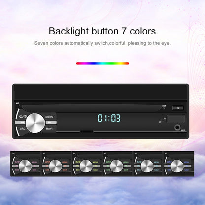 7-Inch Single Din Android 10.0 Carplay Screen With GPS Navigation/Bluetooth/Mirror Link/DVR Input, Standard Edition 1+32G, Standard Edition 2+64G, With 4-light Camera 1+32G, With 4-light Camera 2+64G, With 12-light Camera 1+32G, With 12-light Camera 2+64G