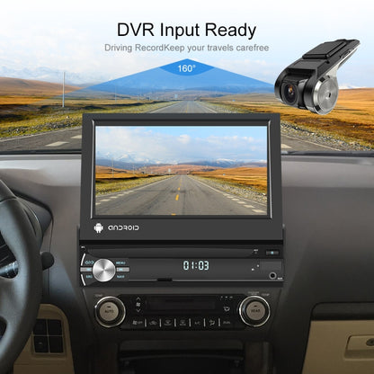 7-Inch Single Din Android 10.0 Carplay Screen With GPS Navigation/Bluetooth/Mirror Link/DVR Input, Standard Edition 1+32G, Standard Edition 2+64G, With 4-light Camera 1+32G, With 4-light Camera 2+64G, With 12-light Camera 1+32G, With 12-light Camera 2+64G