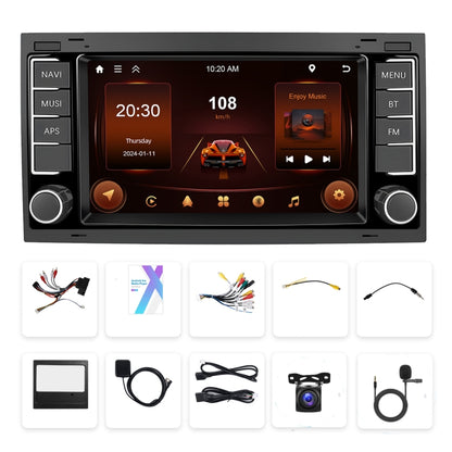 For Volkswagen Touareg 7-Inch Car WiFi Player Android 13 System Support CarPlay/Android Auto, 2+64G Standard Edition, 2+64G With AHD Camera and Mic, 4+64G Standard Edition, 4+64G With AHD Camera and Mic