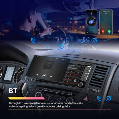 For Volkswagen Touareg 7-Inch Car WiFi Player Android 13 System Support CarPlay/Android Auto, 2+64G Standard Edition, 2+64G With AHD Camera and Mic, 4+64G Standard Edition, 4+64G With AHD Camera and Mic