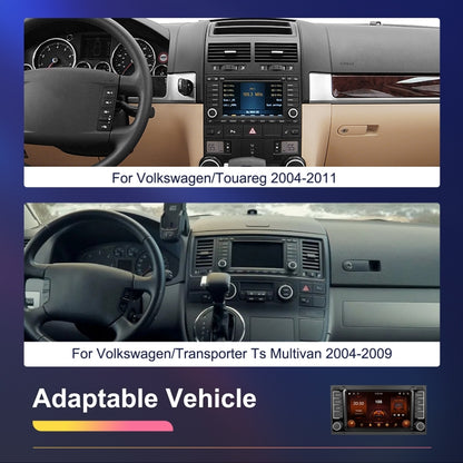For Volkswagen Touareg 7-Inch Car WiFi Player Android 13 System Support CarPlay/Android Auto, 2+64G Standard Edition, 2+64G With AHD Camera and Mic, 4+64G Standard Edition, 4+64G With AHD Camera and Mic