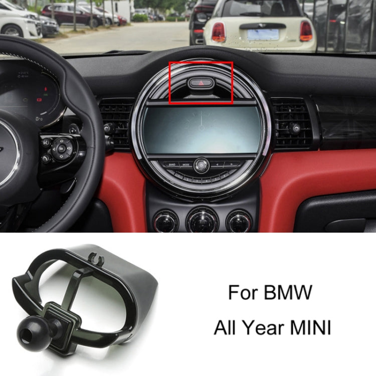 For BMW Car Air Outlet Modified Mobile Phone Holder Base, 05-12 3 Series, 08-13 X5/X6, 09-15 7 Series, 11-16 X3/X4, 10-17 5GT  Imported, 11-17 5 Series, 11-17 5 Series Universal Applicable to Double Rollers, 12-15 X1, 13-19 3 Series/4 Series           ...