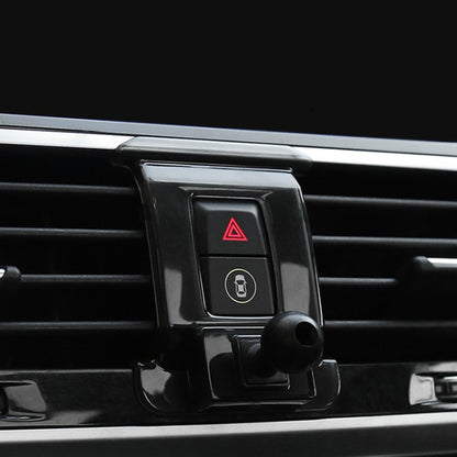 For BMW Car Air Outlet Modified Mobile Phone Holder Base, 05-12 3 Series, 08-13 X5/X6, 09-15 7 Series, 11-16 X3/X4, 10-17 5GT  Imported, 11-17 5 Series, 11-17 5 Series Universal Applicable to Double Rollers, 12-15 X1, 13-19 3 Series/4 Series           ...
